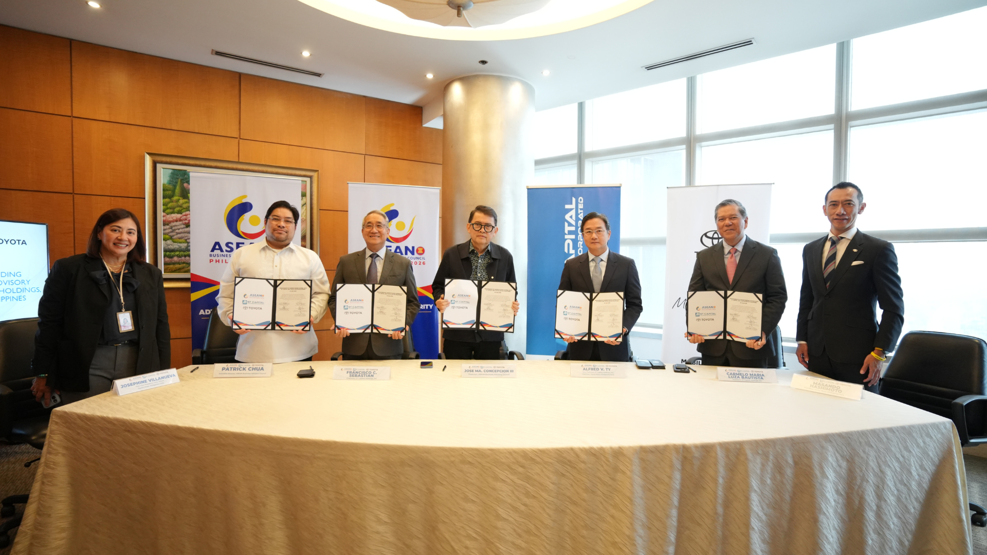 GT Capital and Toyota Motor Philippines affirm partnership with ASEAN-BAC