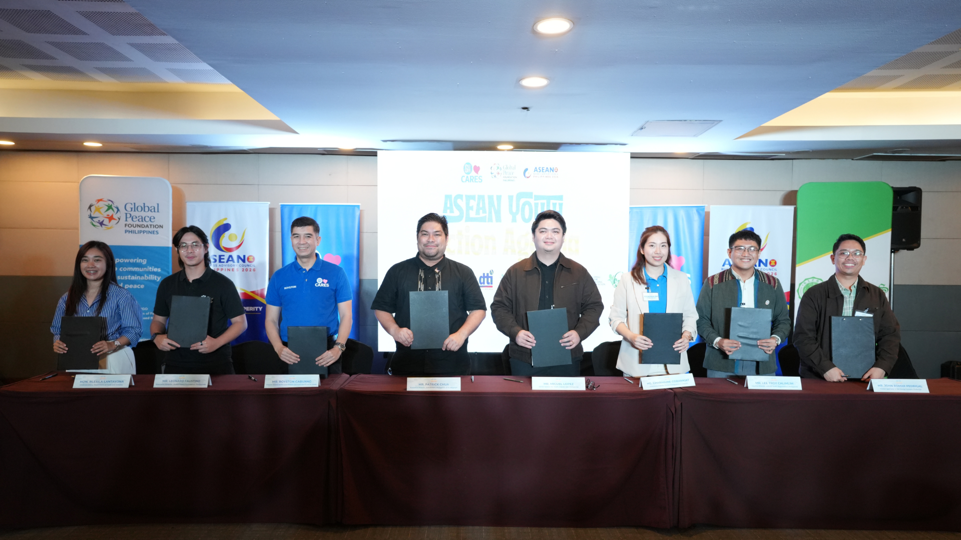 ASEAN-BAC leadership endorses the Youth Action Agenda crafted by ASEAN Member States’ delegates and Philippine youth organizations
